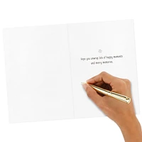 Connections from Hallmark Peanuts Snoopy and Woodstock Hugging Boxed Christmas Cards, Pack of 20