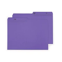 Chemises à Dossiers Continental Format Lettre, Couleur Violet, 12 unités
