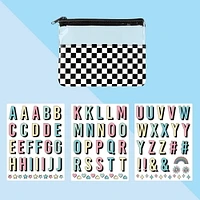 Fashion Angels Personalize It! Pouch Checkered