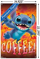 Disney Lilo and Stitch - Coffee Wall Poster, 22.375" x 34"