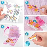 Aquabeads Anneaux de Conception et de Style Kit Complet de Perles d'Art et d'Artisanat pour Enfants, Plus de 1 000 Perles