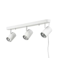 Dale 3-Light Matte White Plug-in Track Lighting
