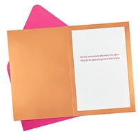 Carte d'anniversaire Signature Hallmark pour couple