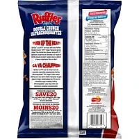 Ruffles Double Crunch KFC Zinger Hot & Spicy Chicken Flavoured Potato Chips, 180 g.