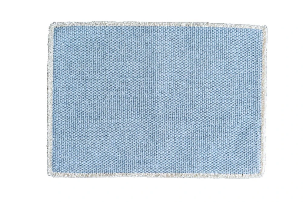 Fabstyles Napperons Bali 100 % coton – Lot de 4 | Sets de table lourds lavables en machine pour les tables de salle à manger, de cuisine et d'extérieur