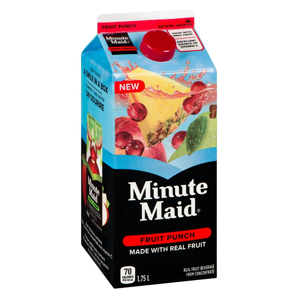 Minute Maid Fruit Punch 1.75L Carton, 1.75 x L