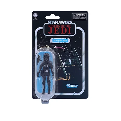 Star Wars The Vintage Collection, figurine pilote de chasseur TIE de 9,5 cm Star Wars : Le retour du Jedi, pour enfants, dès 4 ans