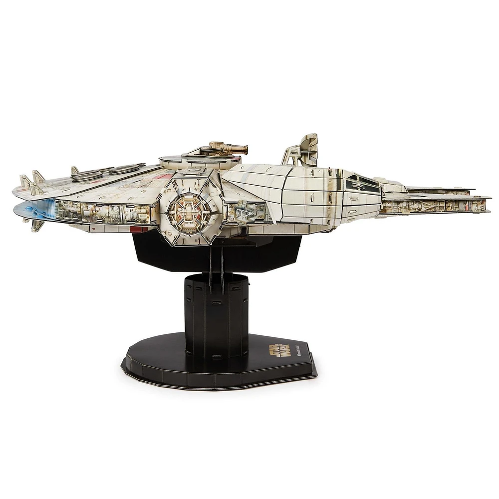 Star Wars Millennium Falcon 3D Model Kit 223 Pcs | Star Wars Toys Desk Decor | Building Toys | Paper Model Kits for Adults & Teens 12+