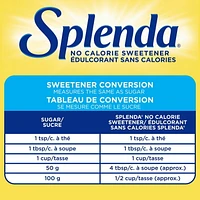 Splenda® No Calorie Sweetener Granulated, 275 g, sucralose