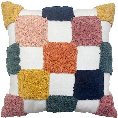 MAINSTAYS Coussin Décoratif Patchwork
