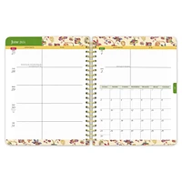 BrownTrout Tuscan Delight 2024 6x7.75 Inch Desk Planner, 9781975468712