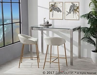 Table de comptoir contemporain Fuji, de LumiSource
