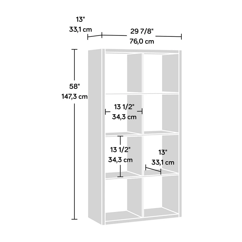 Sauder La Collection Sauder Select 8 Cube Organisateur