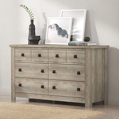Commode à 6 tiroirs en bois Living Essentials par Hillsdale Addison
