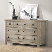 Commode à 6 tiroirs en bois Living Essentials par Hillsdale Addison