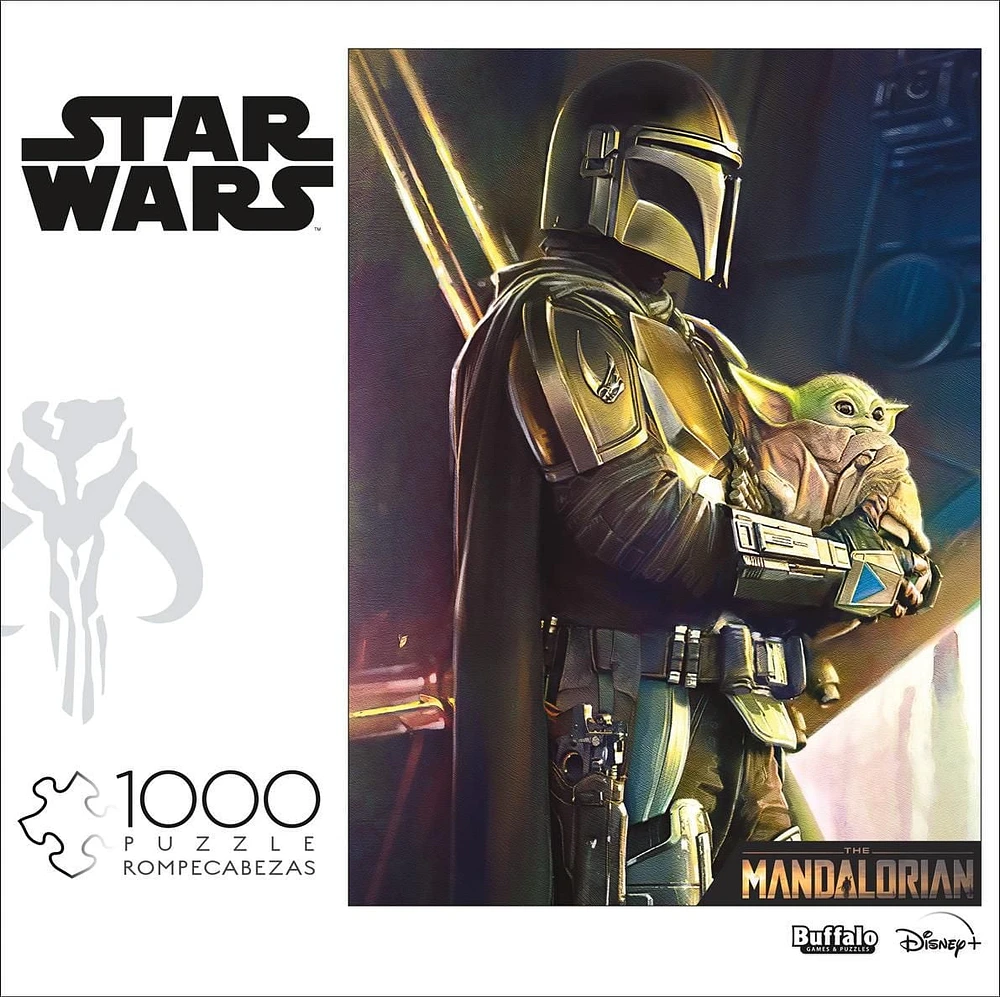 Buffalo Games – Star Wars series - "Wherever I go, he goes." - 1000 Piece Jigsaw Puzzle