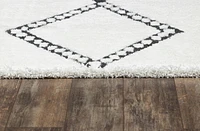ECARPET Zelda 7'6" x 9'6" Contemporary Area Rug for Living Room, Bedroom, Dining Room, Entrance, Hallway and More.