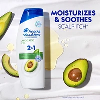 Head & Shoulders Avocado Oil 2 in 1 Anti-Dandruff Shampoo and Conditioner, 370ml