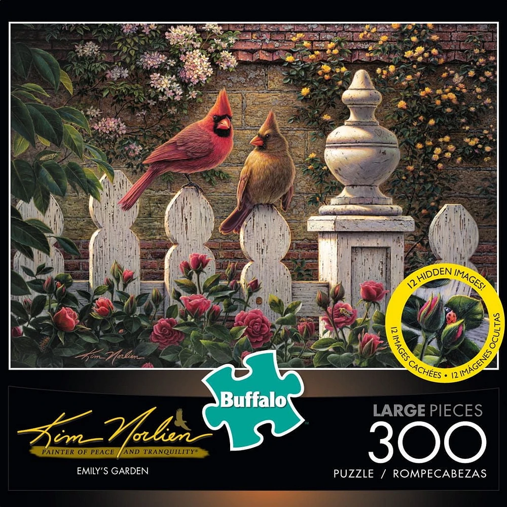 Buffalo Games Kim Norlien Emily's Garden Jigsaw Puzzle