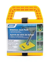 Camco 44590 Stabilizer Jack Pads - 4 Pack, Stabilization