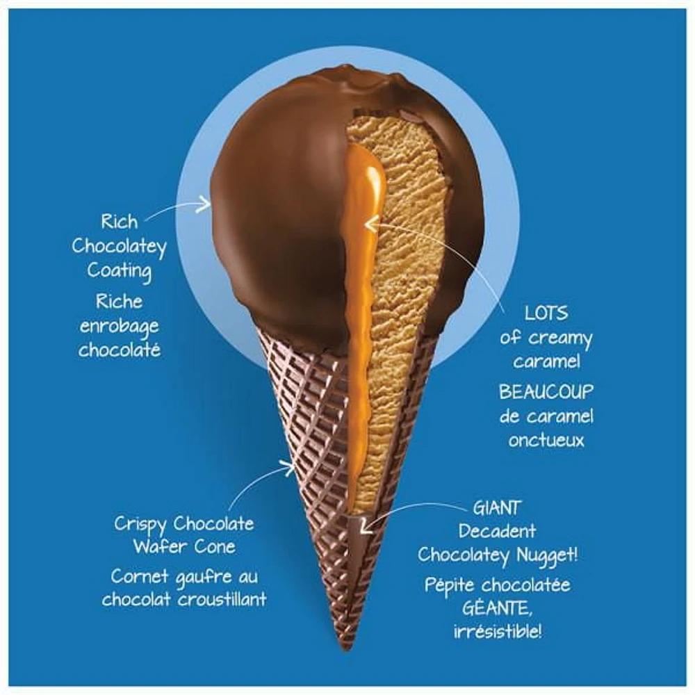 NESTLÉ® DRUMSTICK® ROLO® Cones 4 x 135 ml