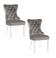 Plata Import Boyel Chaise en Gris - Set 2