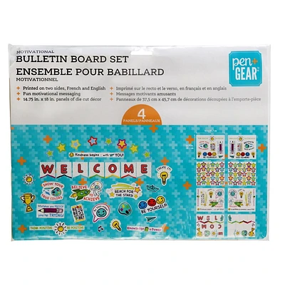 Ensemble de tableau d'affichage de motivation Pen + Gear Tableau d'affichage