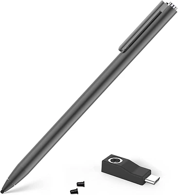 Adonit Dash 4 True Universal Dual Stylus, Palm Rejection Pencil, Type C Magnetic Charging, Extra Long Standby Time. Compatible For Iphone, Ipad Air, Ipad Pro, Ipad Mini, Ipad