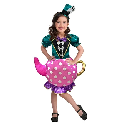 Costume de thé du chapelier fou pour tout-petits 2T.