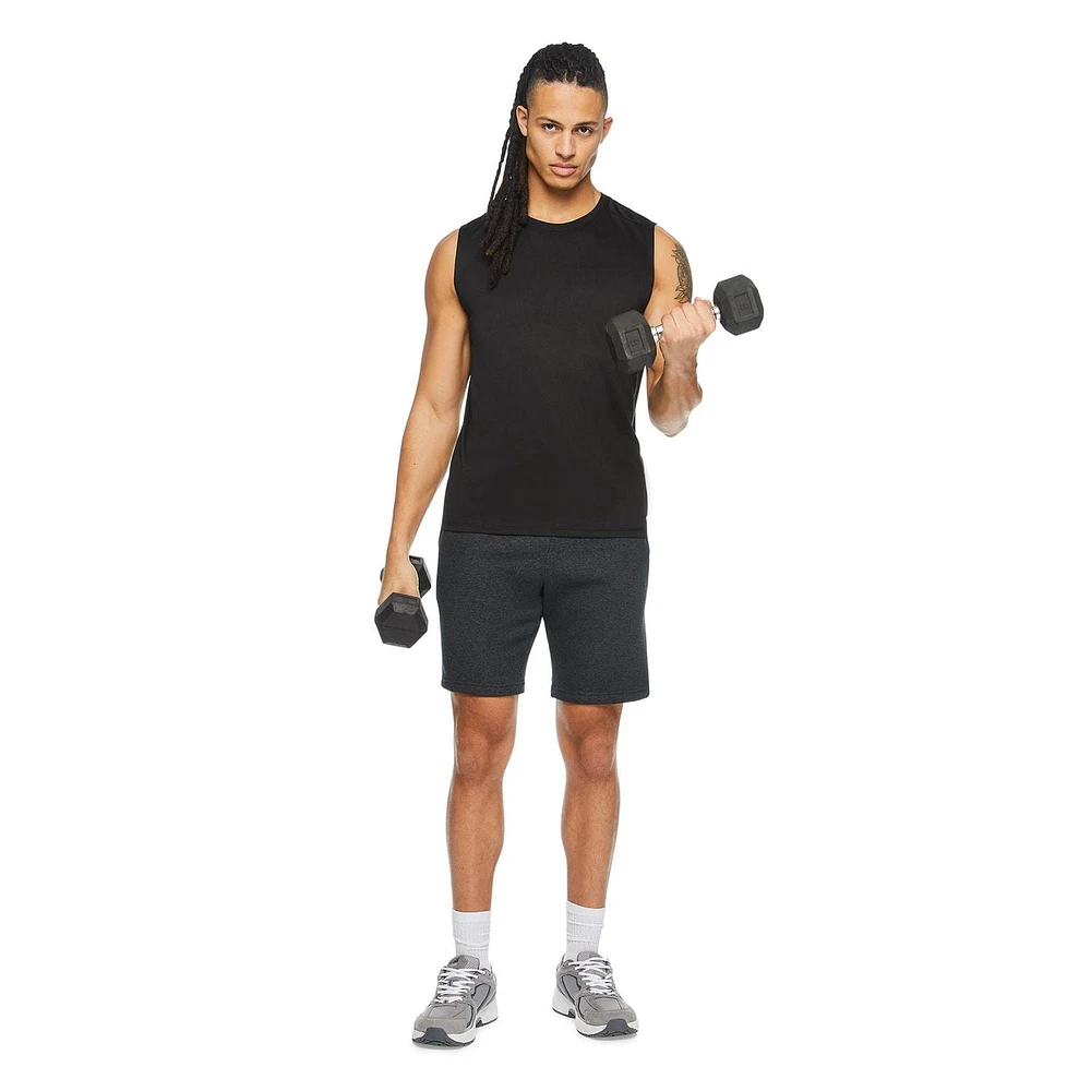 Short en molleton Athletic Works pour hommes Tailles P-TG