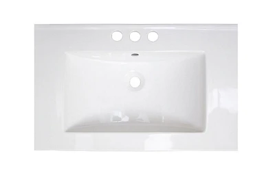 American Imaginations 16-in. W 16-in. D CUPC Certified Round Bathroom Undermount Sink In Biscuit Color AI-424