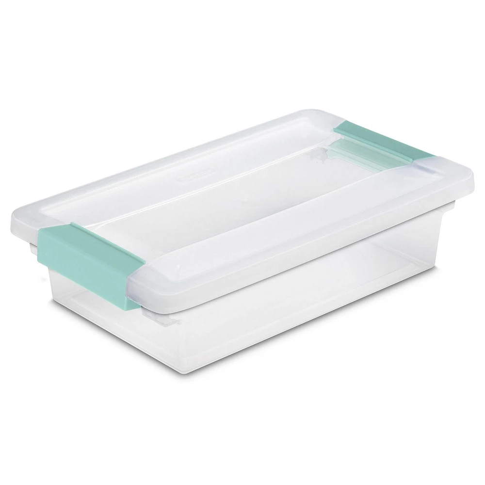 Petite boîte transparent à clip de Sterilite 1 pièce