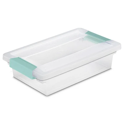 Petite boîte transparent à clip de Sterilite 1 pièce