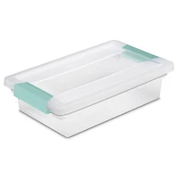 Petite boîte transparent à clip de Sterilite 1 pièce