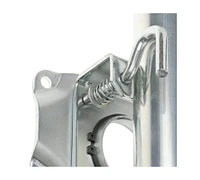 Blue Dog Marine Cric de remorque de bateau avec roue, cric de remorque pivotant robuste de 1 500 lb – élévateur de 10", cric de langue de remorque ou camping-car de levage, remorque, yacht