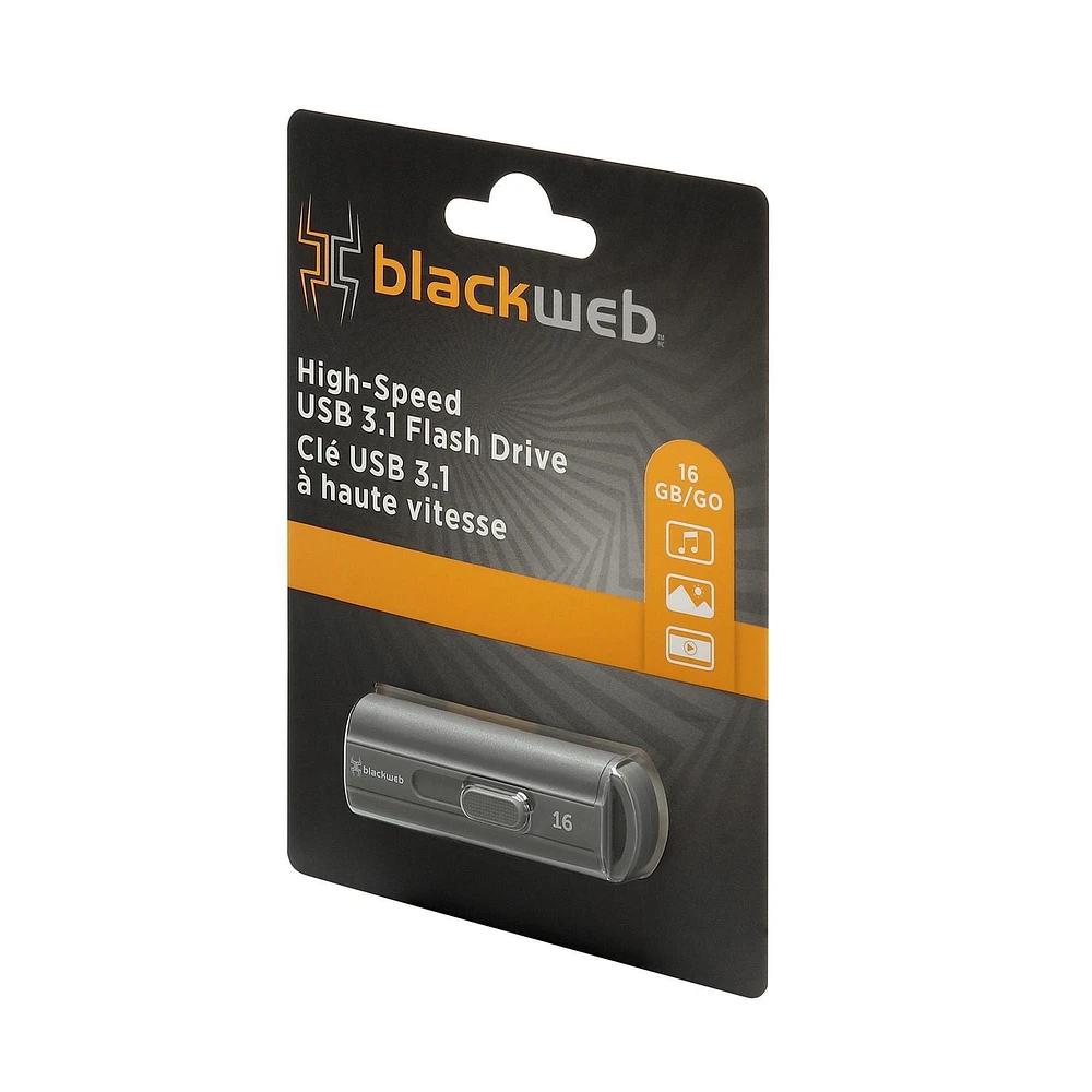 Blackweb 16 GB USB 3.1 Flash Drive, BW USB 16GB