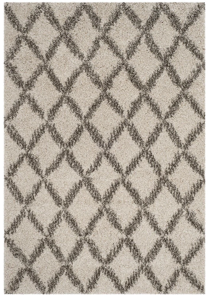 Safavieh Hudson Franklin Geometric Diamonds Shag Area Rug