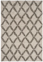 Safavieh Hudson Franklin Geometric Diamonds Shag Area Rug