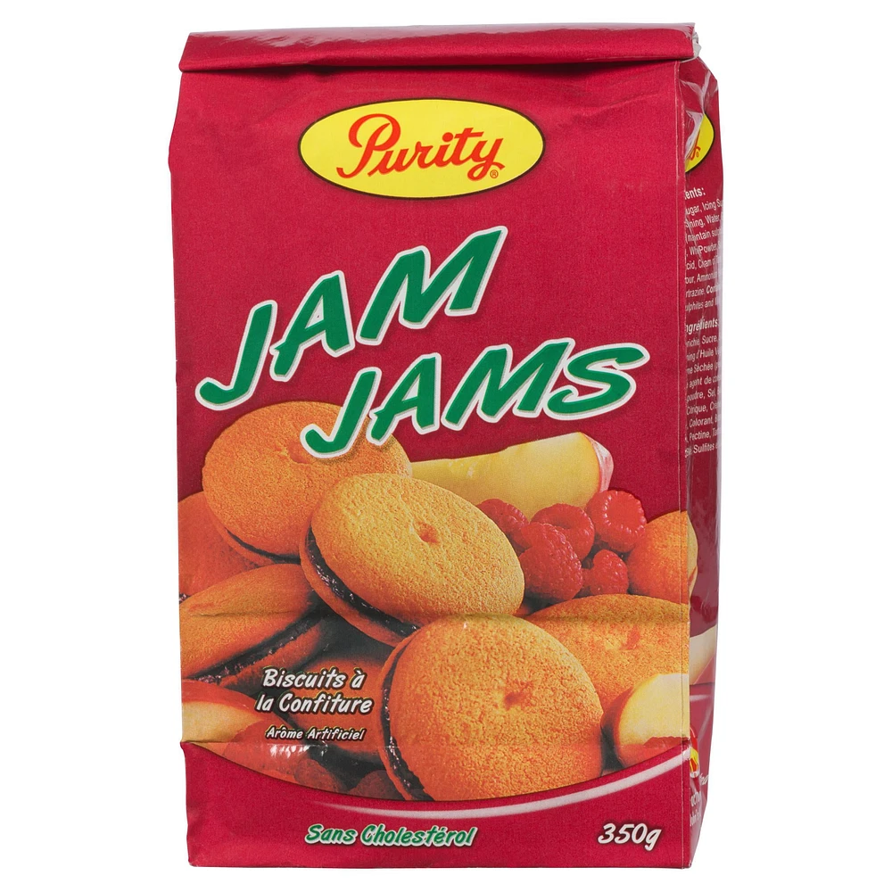 Purity Jam Jams Moist Jam Filled Cookies, 350 g