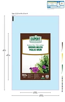 Expert Gardener Brown Mulch, Great for gardens, around tress and walkways.