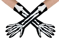 WAY TO CELEBRATE HALLOWEEN WOMEN SKELETON GLOVES