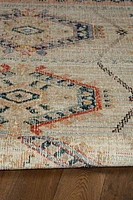 Great Zero Lana Ivory & Terracotta 5' x 7'6" Area Rug