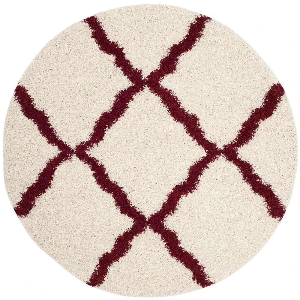 Safavieh Dallas Logan Tapis Géométrique Shag