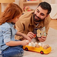 Battat Education Match & Learn Eggs, Age group: 18 months+ , Educational Toy