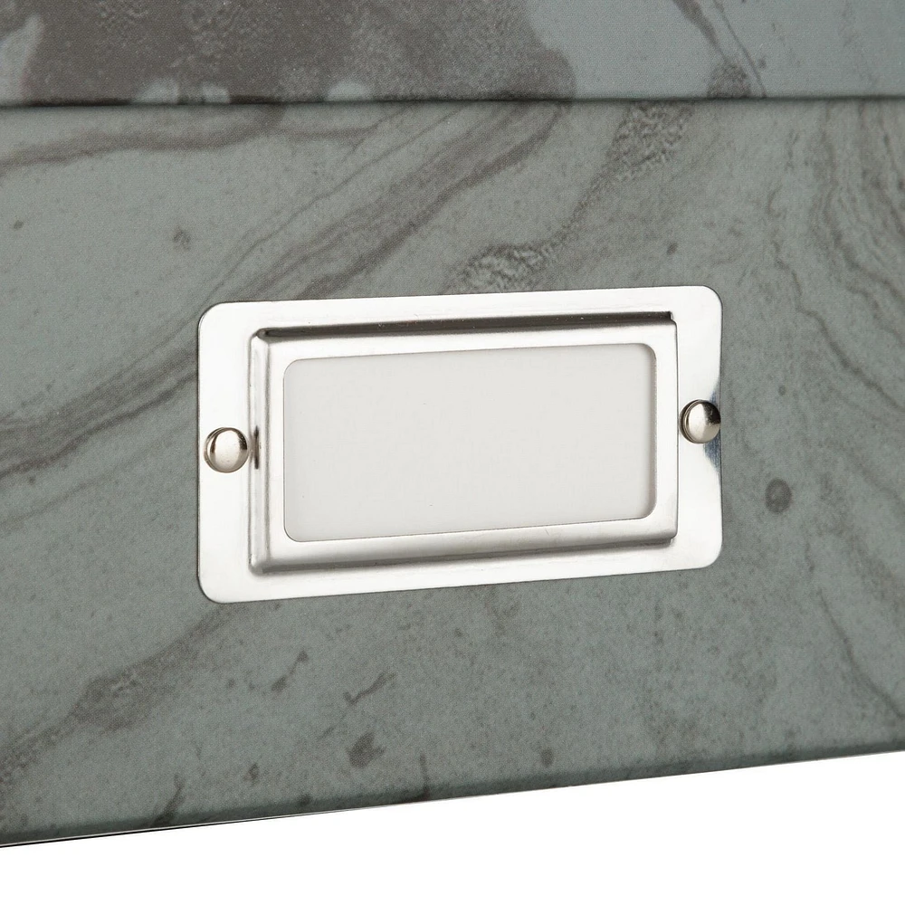 Pinnacle Frames and Accents Photo Box Marble