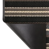 Tapis Discovery gris à endos de vinyle de 2 x 4 pi 2' x 4', Résistant Aux Taches