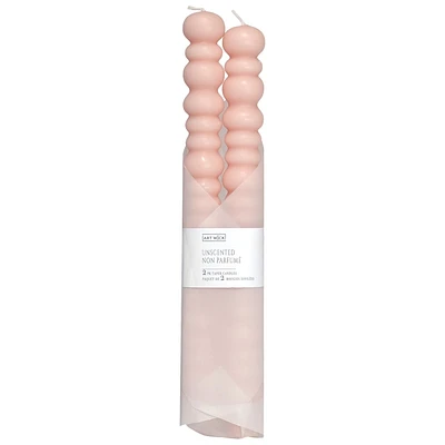 Art Wick 8.8oz Fashion Tapers bundle- Pink