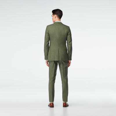 stockport wool linen sand suit