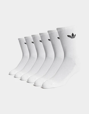 adidas Originals 6-Pack Trefoil Cushion Crew Socks