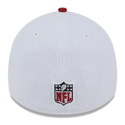 Arizona Cardinals White Team Color 2023 NFL Sideline New Era 39THIRTY Flex Hat